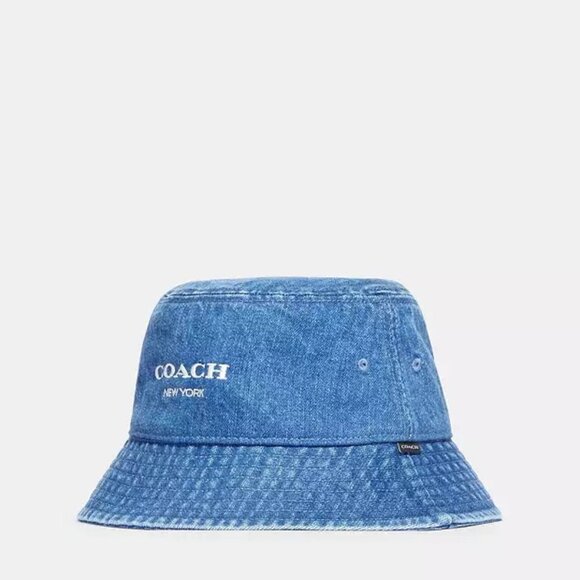 Coach Denim Bucket Hat - Picture 1 of 6